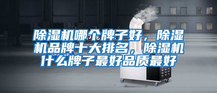 除濕機哪個牌子好，除濕機品牌十大排名，除濕機什么牌子最好品質(zhì)最好