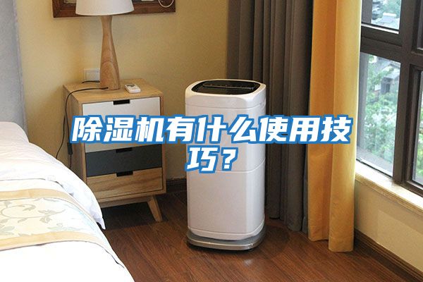 除濕機有什么使用技巧？