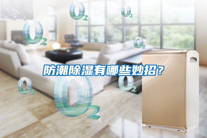 防潮除濕有哪些妙招？